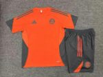 Bayern Munich 2025-26 Orange Short Sleeve Kids Training Kit - Image 2