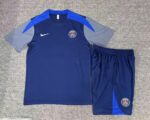 PSG 2025-26 Royal Blue Short Sleeve Kids Training Kit - Image 2