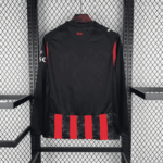 AC Milan 2025-26 Home Long Sleeve Jersey Fan Version - Image 3