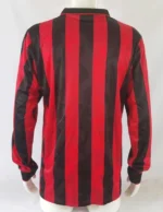 AC Milan 1993-94 Home Retro Long Sleeve Jersey - Image 2