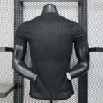 PSG 2025-26 Black Grey Striped Goalkeeper Jersey Player Version - Image 2