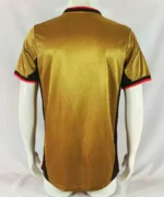 AC Milan 2013-14 Gold Retro Jersey - Image 2