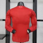 Manchester United 2025-26 Home Jersey Long Sleeve Player Version - Image 2
