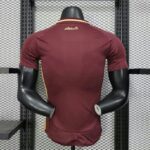 Algeria 2025-26 Maroon Gold Floral Special Edition Jersey Player Version - Image 2