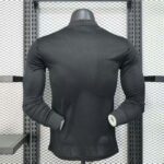 Germany 2025-26 Black 125th Anniversary Edition Long Sleeve Jersey Player Version - Image 2