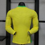 Brazil 2025-26 Home Long Sleeve Jersey Player Version - Image 2