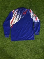 Japan 1995-96 Home Retro Long Sleeve Jersey - Image 2