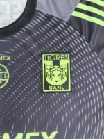 Mexico 2025-26 Grey Green Wave Pre-Match Jersey - Image 3