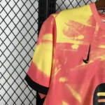 Barcelona 2025-26 Pink Yellow Pre-Match Training Jersey - Image 3