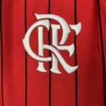 Flamengo 2025-26 Red Black Pinstripe Special Edition Jersey - Image 3