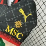 AC Milan 2025-26 Black Co-Branded Kids Kit - Image 3
