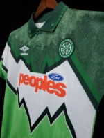 Celtic 1991-92 Home Retro Jersey - Image 3