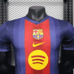 Barcelona 2025-26 Red Blue Stripe Special Edition Jersey Player Version - Image 3