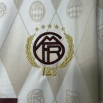 Bayern Munich 2025-26 White Gold Diamond 125th Anniversary Jersey - Image 3