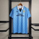 Lazio 1991-92 Home Retro Jersey - Image 3