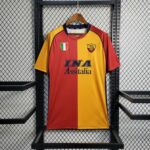 AS Roma 2000-01 Home Retro Jersey - Image 3