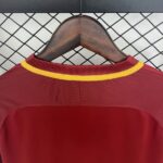 AS Roma 2017-18 Home Retro Long Sleeve Jersey - Image 3