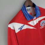 Chile 1998-99 Home Retro Long Sleeve Jersey - Image 3