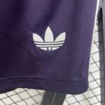 Manchester United 2025-26 Purple White Trim Shorts - Image 3