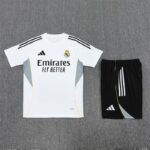 Real Madrid 2025-26 White Short Sleeve Training Kit - Image 3