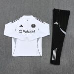 Inter Miami CF 2025-26 White Half Zip Long Sleeve Training Kit - Image 3