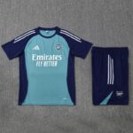 Arsenal 2025-26 Green Short Sleeve Training Kit - Image 3