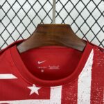 Atletico Madrid 2025-26 Red Pre-Match Training Long Sleeve Jersey - Image 3
