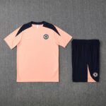 Chelsea 2025-26 Pink Short Sleeve Training Kit - Image 3