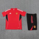 Manchester United 2025-26 Red Short Sleeve Training Kit - Image 3