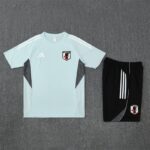 Japan 2025-26 Light Grey Short Sleeve Training Kit - Image 3