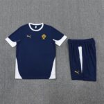 Portugal 2025-26 Royal Blue Short Sleeve Training Kit - Image 3