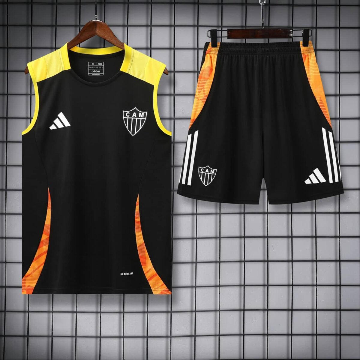 Atletico Mineiro 2025-26 Black Vest Training Kit - Image 3