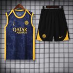 Inter Milan 2025-26 Navy and Yellow Vest Training Kit - Image 3