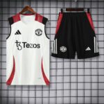 Manchester United 2025-26 White Vest Training Kit - Image 3