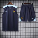 France 2025-26 Blue and Light Blue Vest Training Kit - Image 3