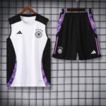 Germany 2025-26 White and Purple Vest Training Kit - Image 3