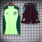Mexico 2025-26 Neon Green Vest Training Kit - Image 3