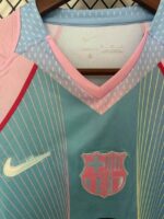 Barcelona 2025-26 Sky Blue Pink Special Edition Jersey - Image 3