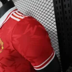 Manchester United 2025-26 Red White Collar Co-Branded Jersey Player Version - Image 3