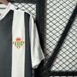 Real Betis 2025-26 Black White Stripes Special Edition Jersey - Image 3