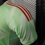 Italy 2025-26 Light Green Leaf Training Jersey Player Version - Image 3
