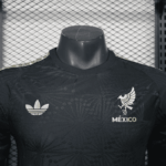 Mexico 2025-26 Gold Cup Edition Black Jersey Player Version - Image 3