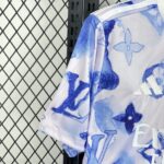 Real Madrid x Louis Vuitton 2025-26 White Monogram Special Edition Jersey - Image 3