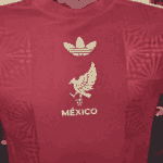 Mexico 2025-26 Gold Cup Edition Red Jersey Player Version - Image 3