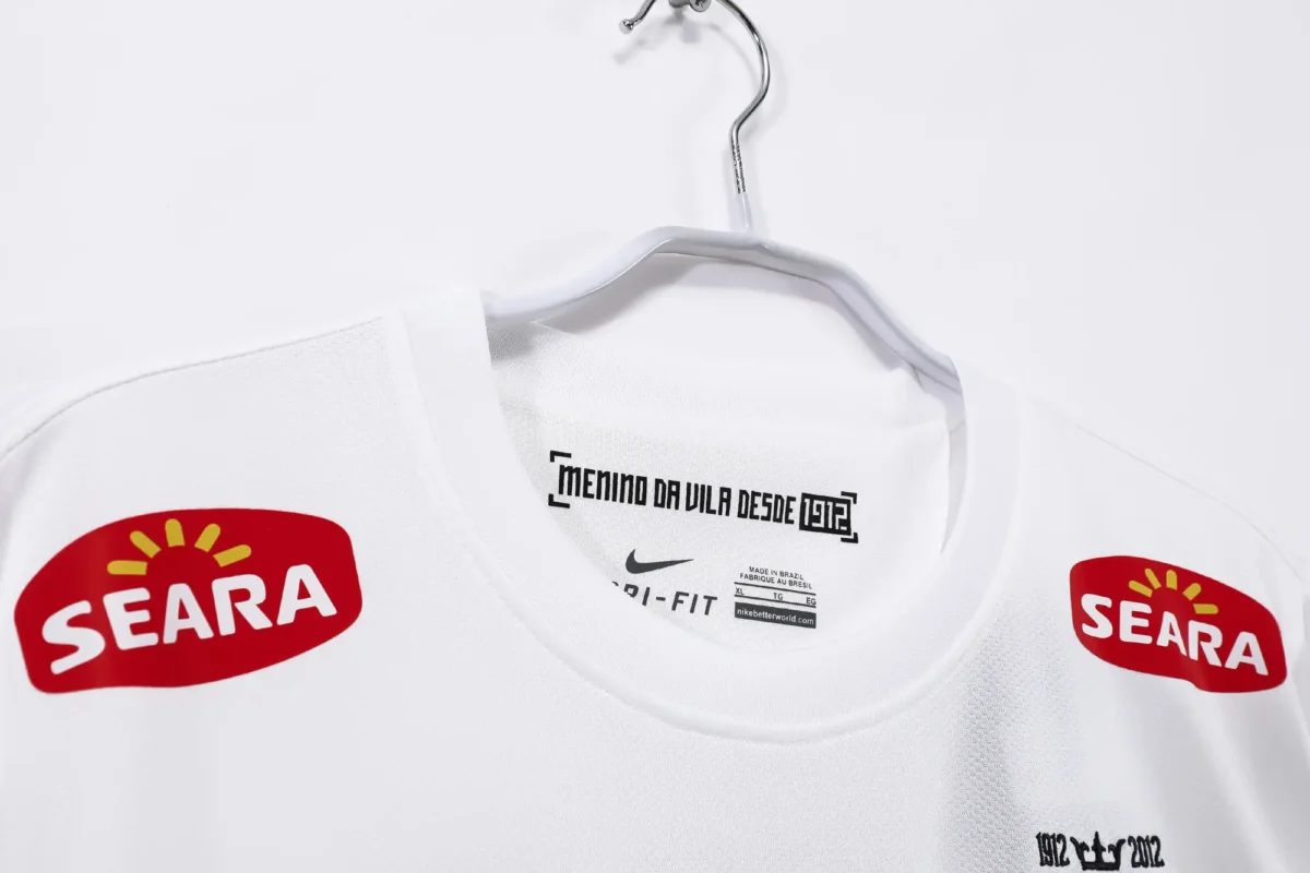 Santos 2012-13 Home Retro Jersey - Image 4