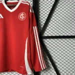 Internacional 2025-26 Home Long Sleeve Jersey Fan Version - Image 3