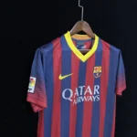 Barcelona 2013-14 Home Retro Jersey - Image 3