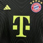 Bayern Munich 2025-26 Black Goalkeeper Kids Kit - Image 3