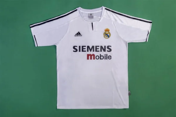 Real Madrid 2003-04 Home Retro Jersey