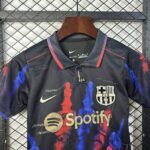 Barcelona 2025-26 Black Handprint Special Edition Kids Kit - Image 3